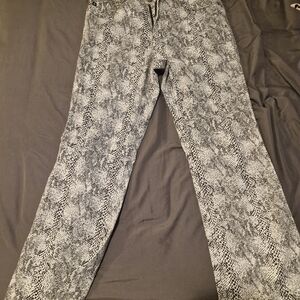 Women's Snakeskin Print Jeans